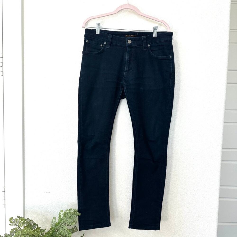 Nudie Jeans Co Skinny Lin - Organic Cotton Skinny Jeans - Men's Size W33/L32